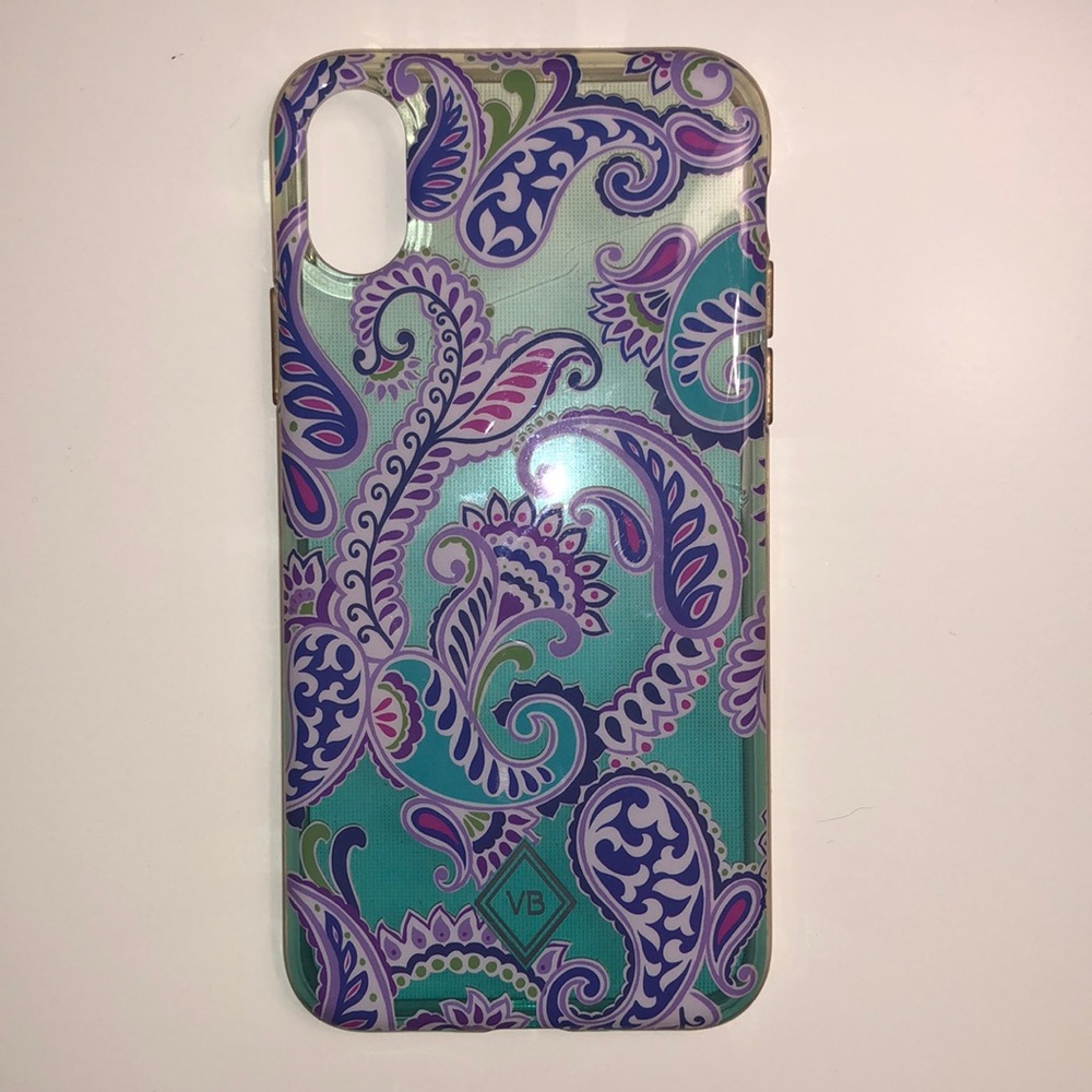 Vera Bradley iPhone X Paisley Pattern Case